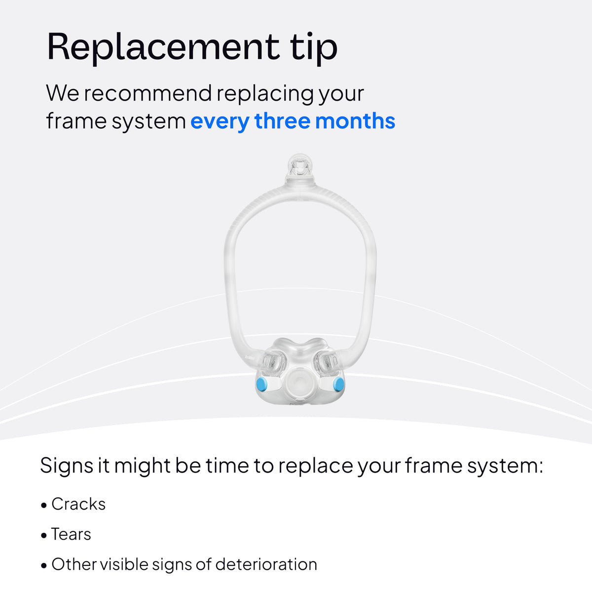 Resmed AirTouch F30i Clear Frame System - Medium Cushion/Large Frame