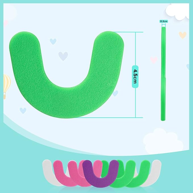 Bite Wafers for Orthodontic Braces - Therapy Wafer Latax Free, Relieve Pain from Braces, Teeth Pain Relief Chewie, Night Mouth Guard Alternative (Mint, 10 Pcs)
