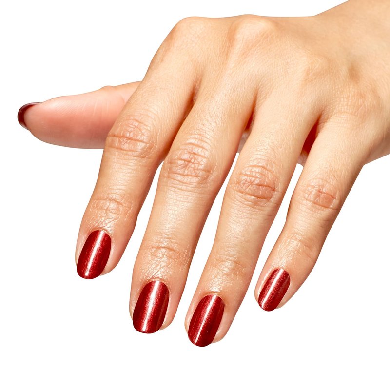 OPI Nail Lacquer CD Rom-antic | Opaque Bright Brown Metallic Chip Resistant Nail Polish | Metallic Mega Mix Collection