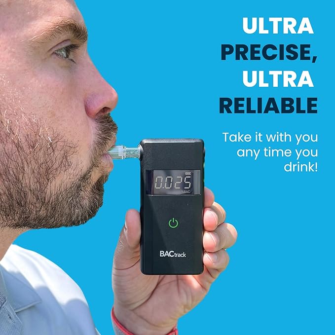 BACtrack Scout Breathalyzer (2 Pack) | Professional Grade Accuracy | Portable Breath Alcohol Tester for Personal & Professional Use
