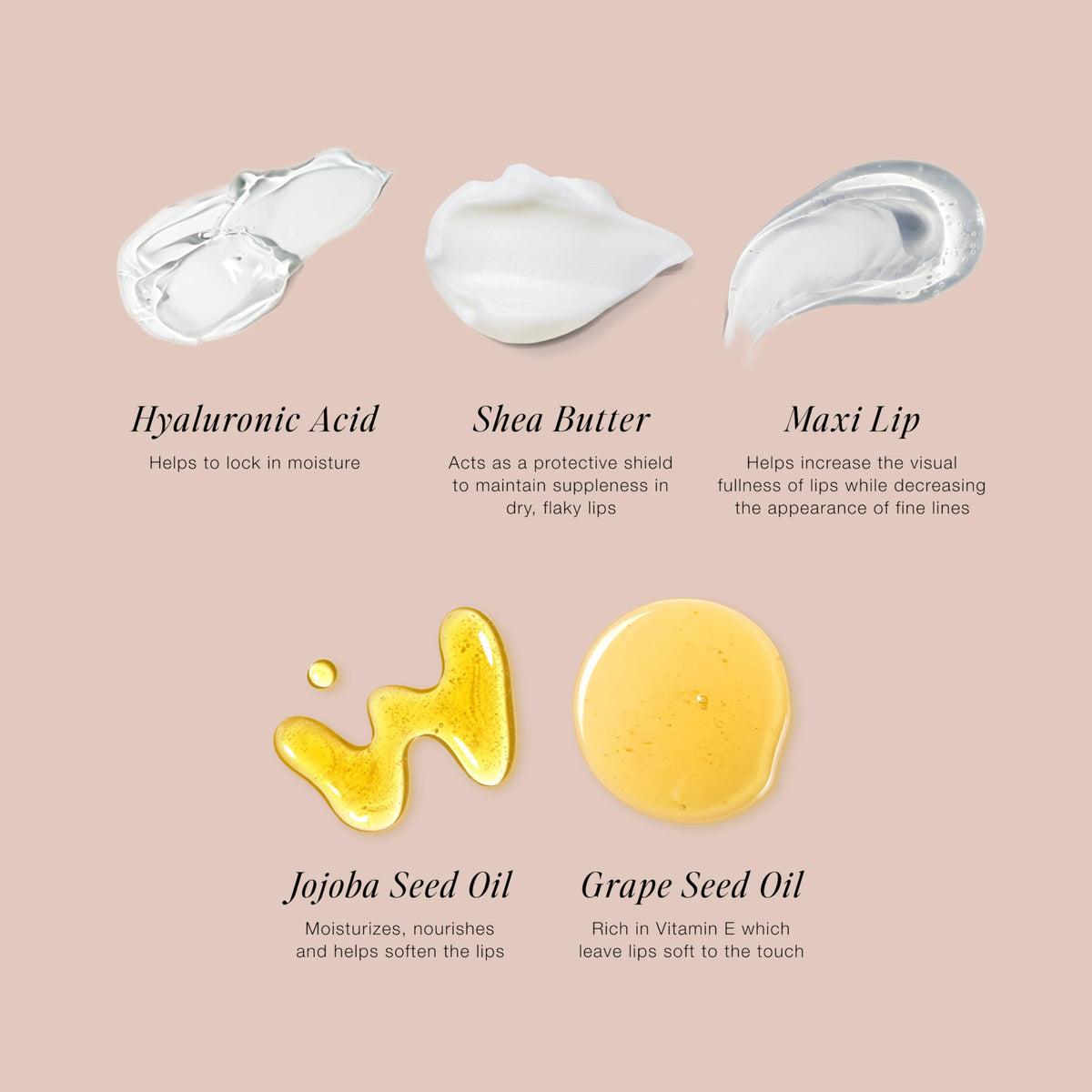 Jouer Conditioning & Repairing Lip Mask – Overnight Lip Mask for Dry Lips - Moisturizing Lip Balm - Maxi Lip for Plumper Lips and Visual Fullness - with Jojoba Oil and Grapeseed Oil for Hydration