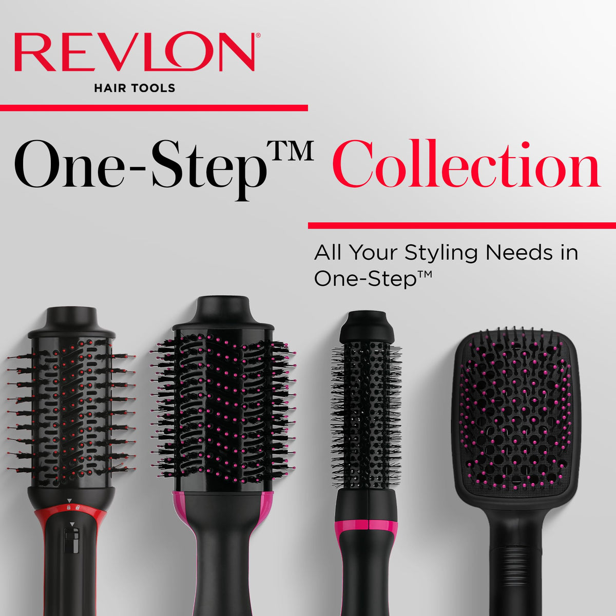 REVLON One-Step Root Booster Round Brush Hair Dryer and Styler, 1.5" Barrel