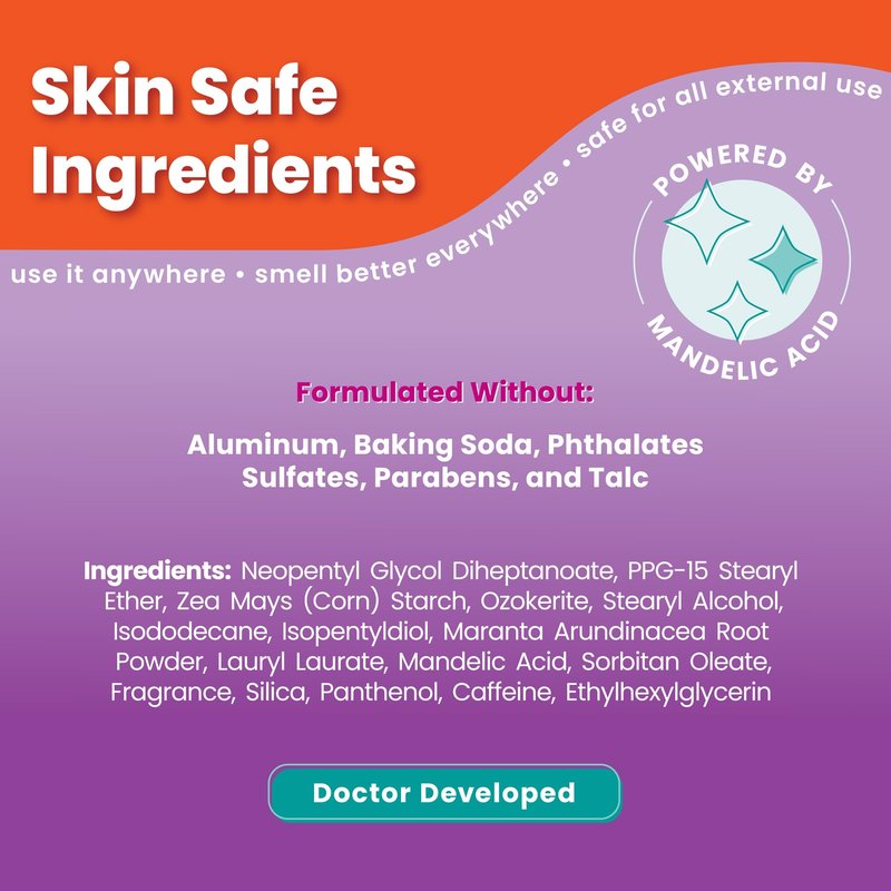 Lume Whole Body Deodorant - Smooth Solid Stick - 72 Hour Odor Control - Aluminum Free, Baking Soda Free and Skin Safe - 2.6 Ounce (Pack of 2) (Lavender Sage)