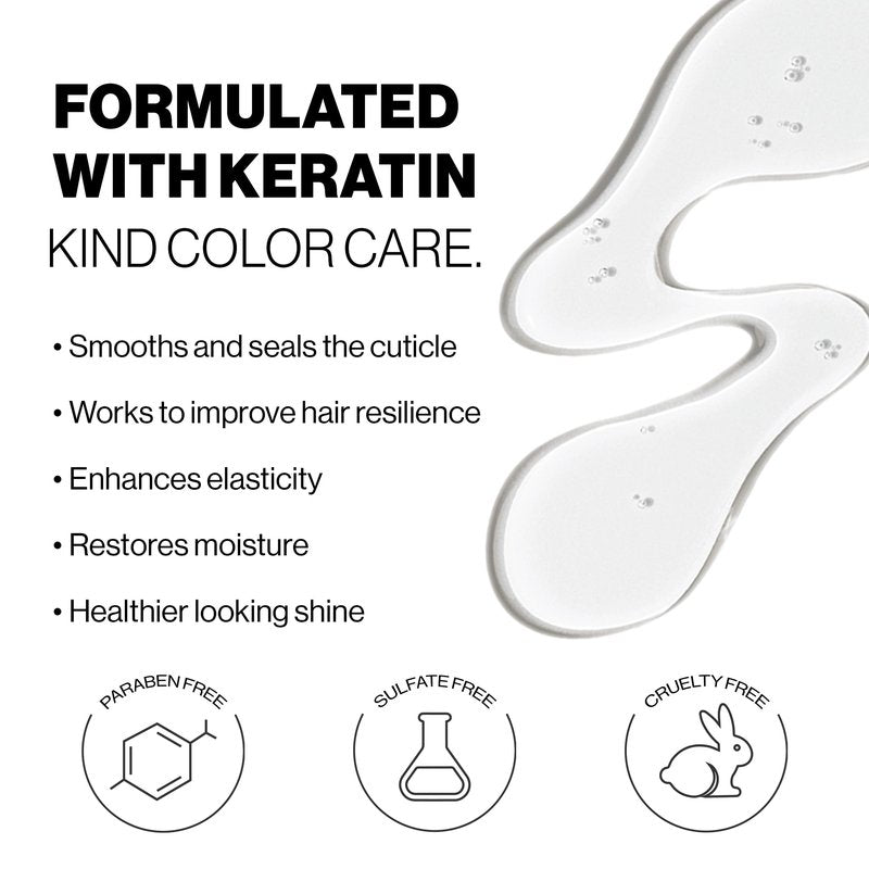 Keracolor High Shine Tinted Hair Gloss, In-Shower Hair Glaze, Sheer Color-Enhancing Glossing Treatment, Onyx, 8 Fl Oz