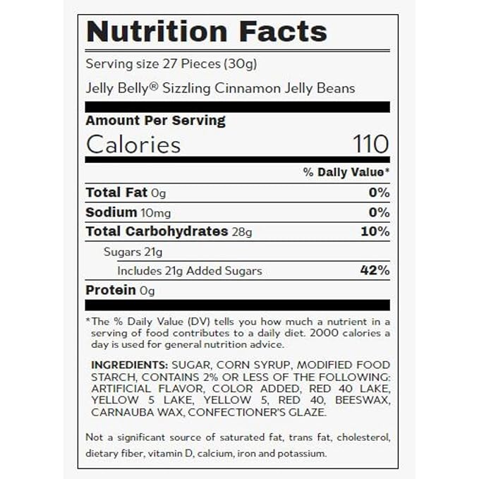 Needzo Sizzling Cinnamon Jelly Beans, Hot and Spicy Gourmet Chewy Candy, Bulk Shareable Candy, 3.5 Ounces, Pack of 3