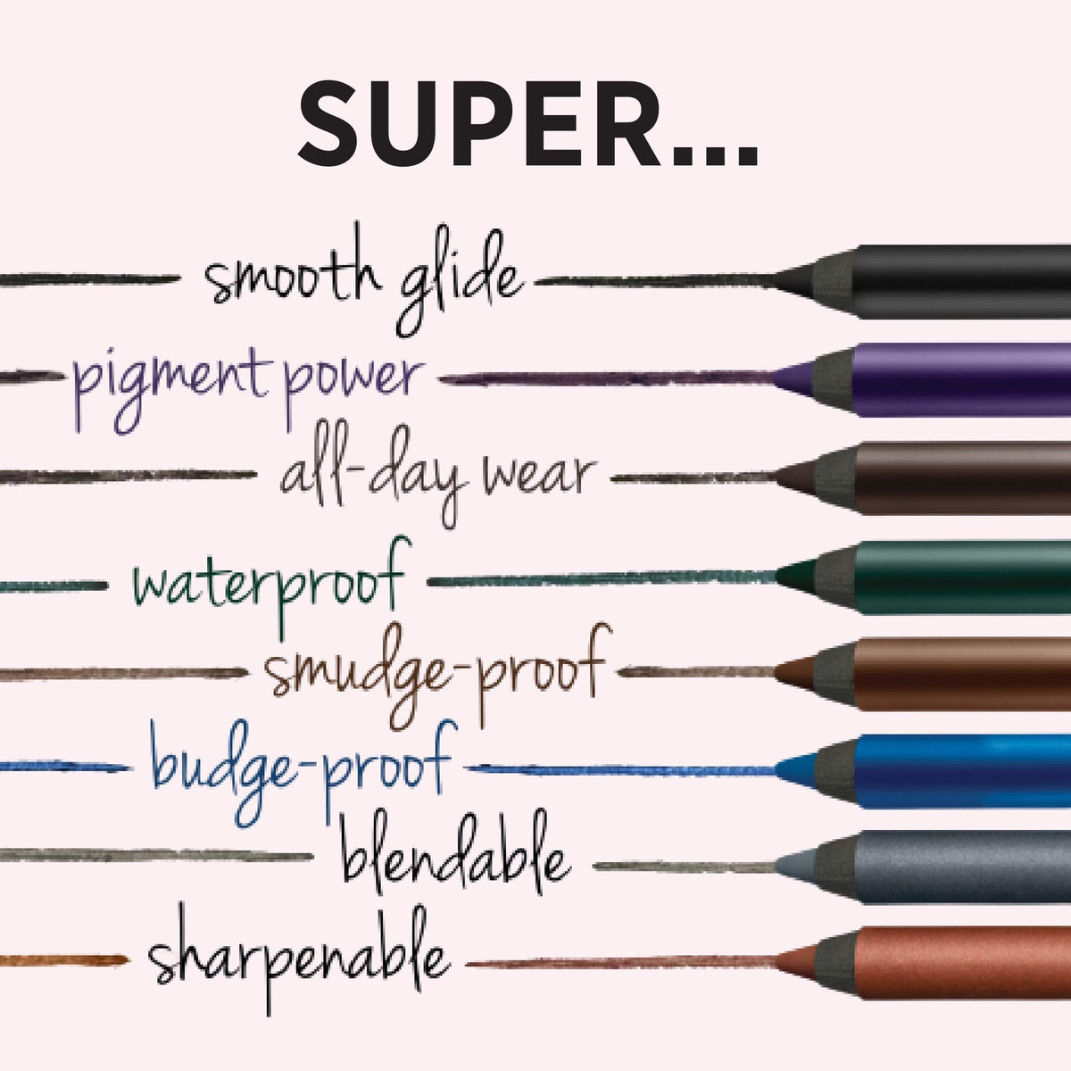 IT Cosmetics Superhero Gel Eyeliner - Super Black (intense ultra-black)