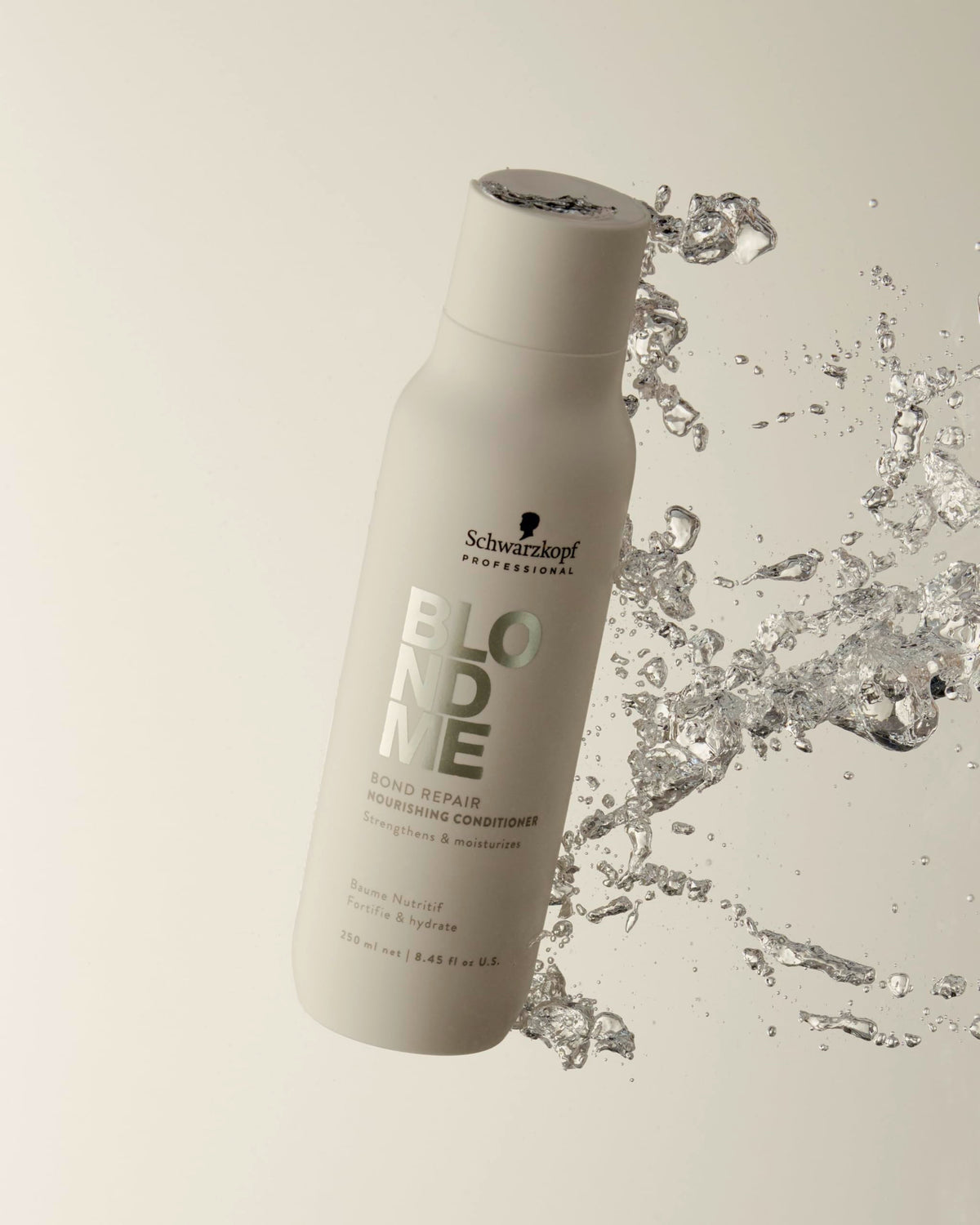 BLONDME Bond Repair Nourishing Conditioner for Blonde Hair | Adds Moisture and Softness | Lightweight, Nourishing & Detangles |For Blonde, Lightened, & Grey Hair