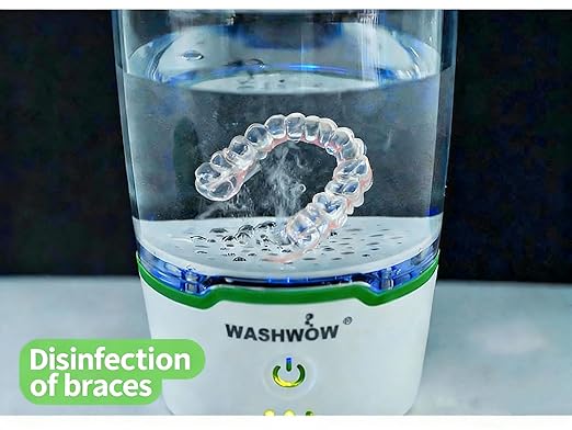 Mouthwash Cup - Mouthwash Generator/HCLO Generator for Oral Care, Odor Removal, Plaque Removal, Disinfection of Braces, Dentures, Toothbrushes, Multifunctional Purification Water Cup (2302)
