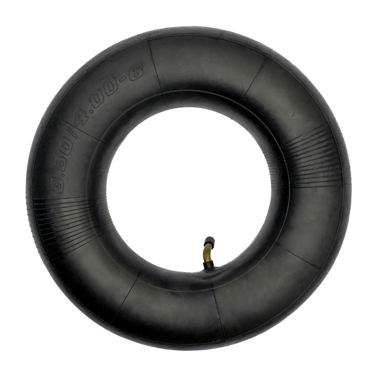 QsEzDo 3.50/4.00-6 Inner Tube with TR87 Bent Valve Stem (1 Pack), for Hand Trucks, Utility Cart, Lawn Mowers, Wheelbarrows, Doll