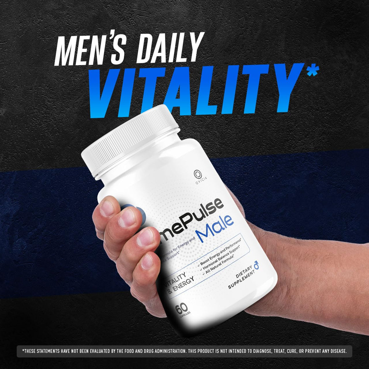 (3 Pack) Prime Pulse Male Pills - PrimePulse Capsules Advanced Formula Support Maximum Strength, PrimePulse All Natural Daily Vitamins for Health and Wellness Reviews, 180 Capsules for 3 Months