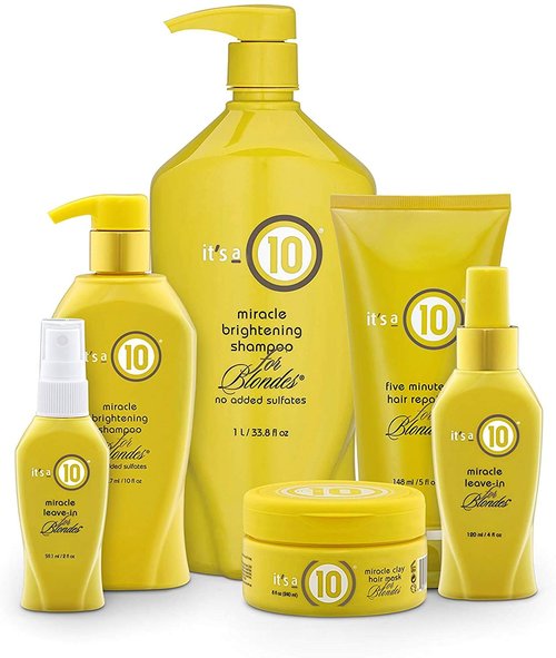 it's a 10 Haircare Miracle Leave-In Conditioner for Blondes 4 oz (Pack of 5)