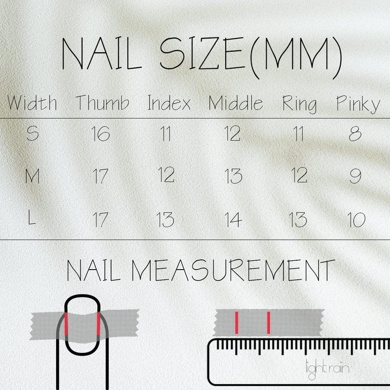 LIGHT RAIN Press on Nail Tips - Milky Way, Luxury Reusable Seven Layers Gel UV Finish False Nails, Handmade Nail Art with Design by Licensed Professional Manicurist, Long Oval Shape, Medium Size