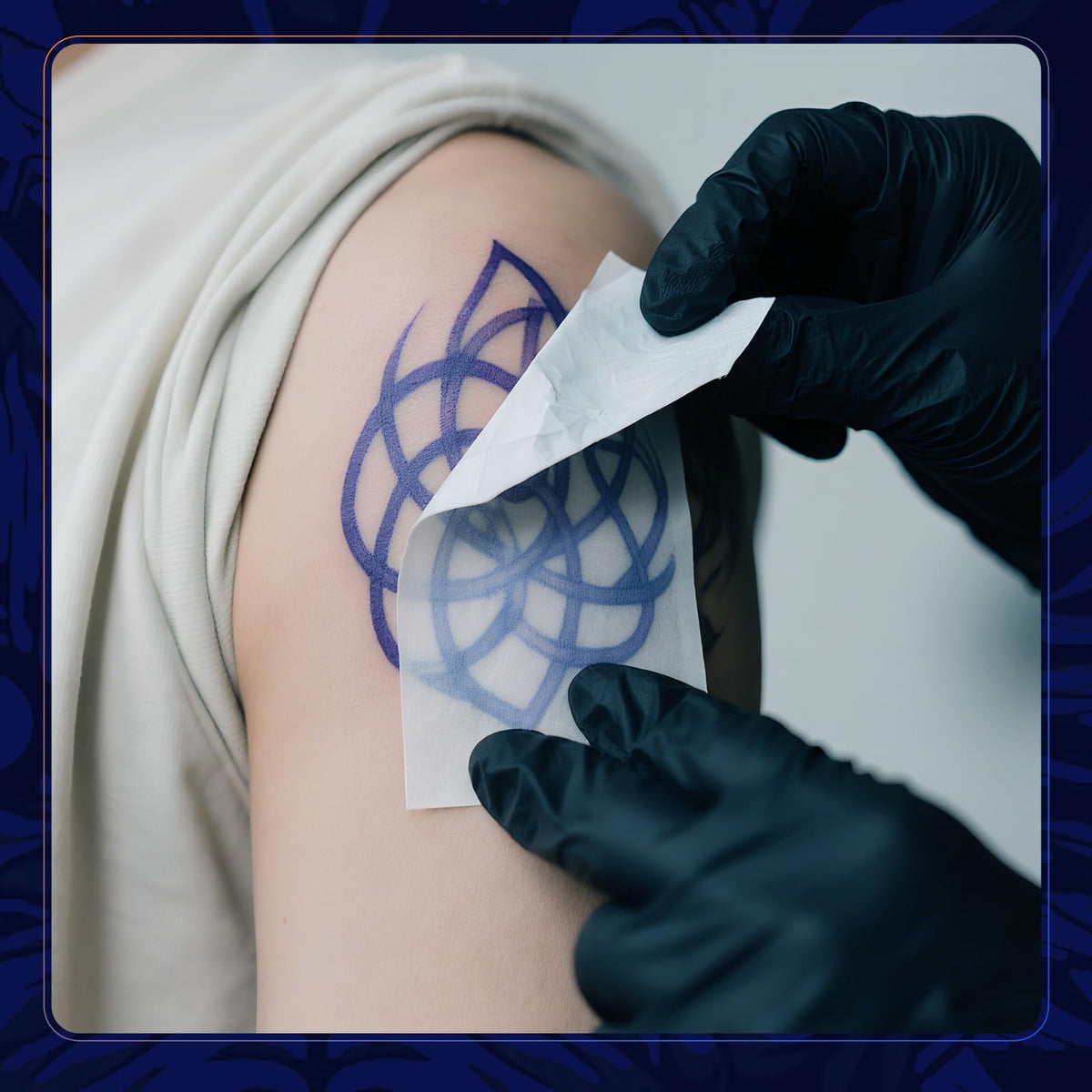 Tattoo Transfer Paper, 100 Sheets Tattoo Stencil Transfer Paper for Tattooing, A4 Compatible with Tatoo Printers, MT660...