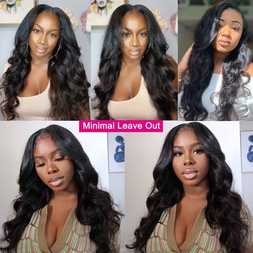 Atikual Body Wave V Part Wig Short Brazilian Virgin Human Hair Wigs For Black Women Thin Part Wig Glueless Clip In Half Wigs Upgrade U Part Wig Beginner Friendly No Sew In No Glue 24inch