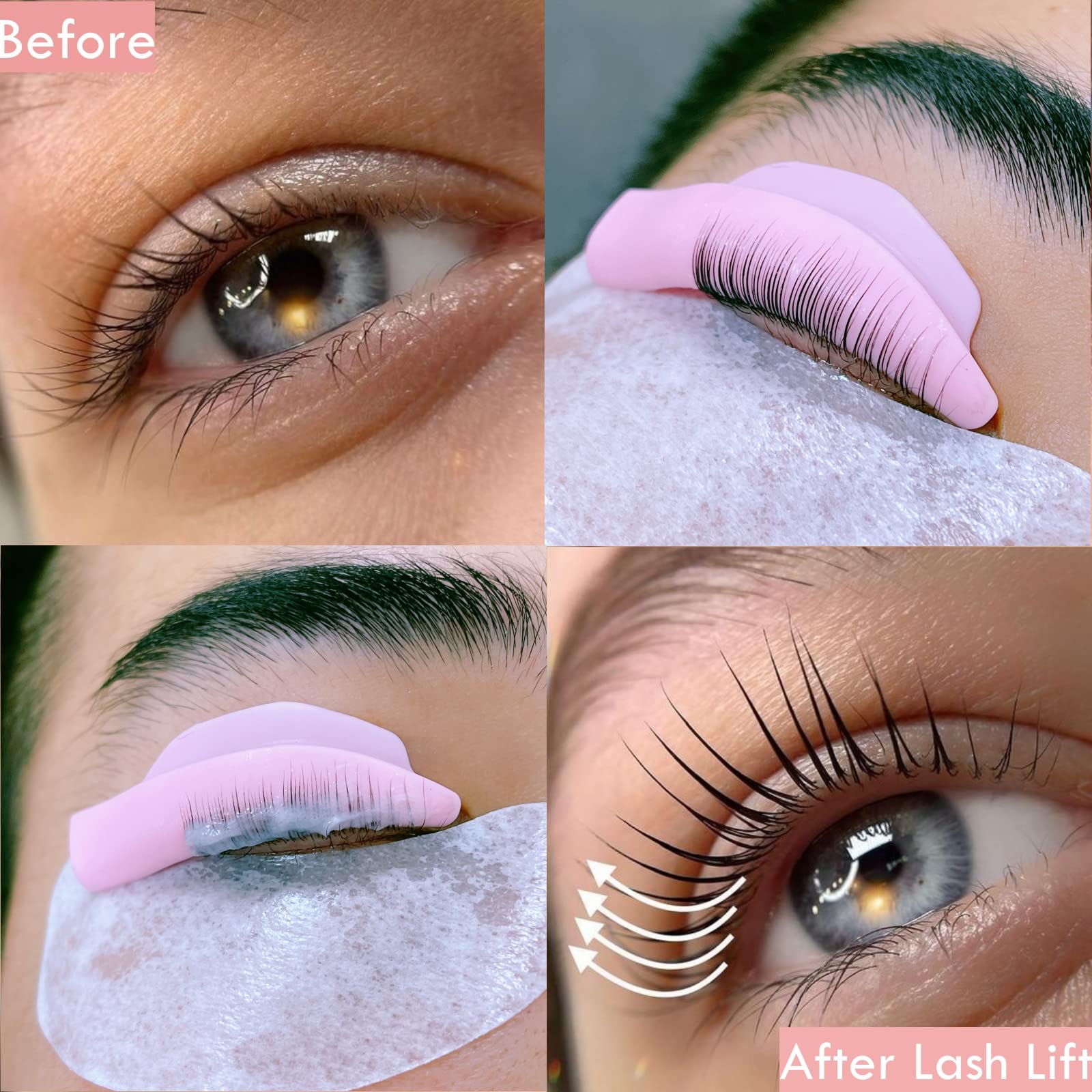Eyebrow Lamination Kit,Eyebrow Lift Eyelash perm Kit Lasting 8 Weeks With Brush Set for Eyebrows Fuller Voluminous Professional & DIY Home Use (Brow & Lash lift kit)