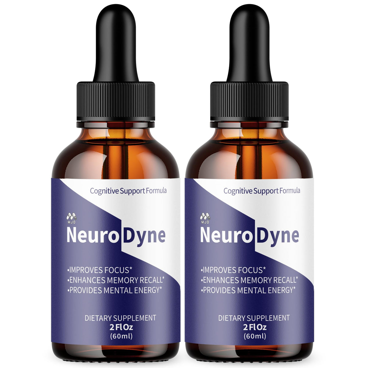 (2 Pack) Neurodyne Drops, Official Neurodyne Memory Drops with All Natural Ingredients, Advanced Neuro Dyne Supplement for Joint Health and Nerve Support with Vitamins for Women and Men (60 Servings)