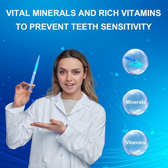 MySmile Remineralization Gel, Remineralizing Gel for Reduce Teeth Sensitivity After Teeth Whitening, Teeth Desensitizing Gel, Strengthen Tooth Enamel, Great for Sensitivity Treatment, 3ML*3PCS
