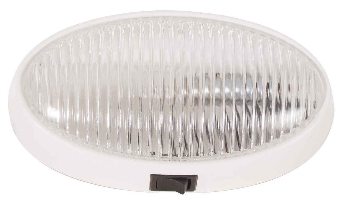 OPTRONICS Porch Light Ov with Switch, Clear (RVPL7CP)