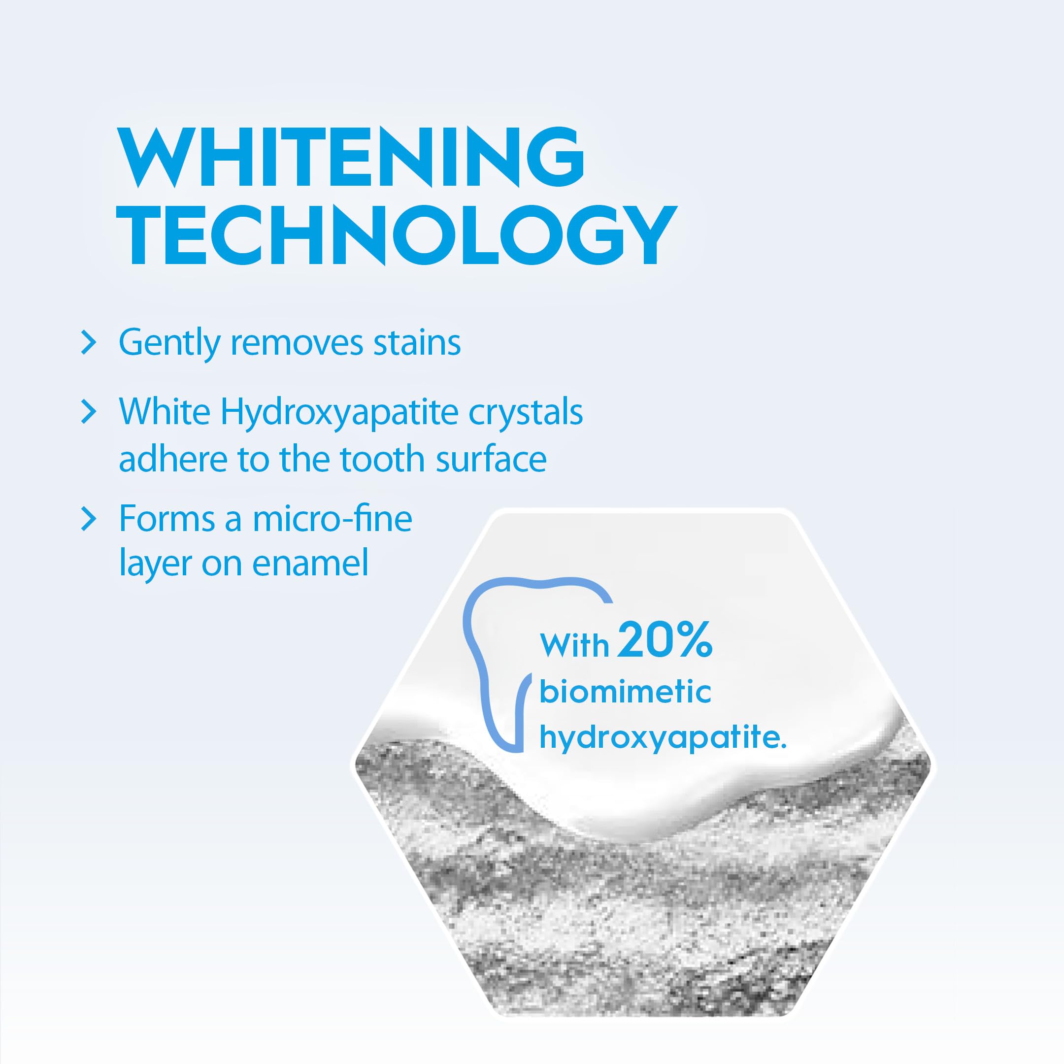 Bioniq White Filler - Whitening Toothpaste with 20% Hydroxyapatite - Contains White bioHAP and Fluoride Free for Daily Use - Mint Flavor - 1 x 4.77 Oz