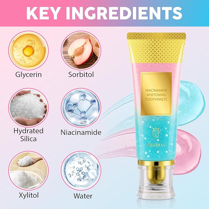 Niacinamide Whitening Toothpaste - Gentle Daily Care