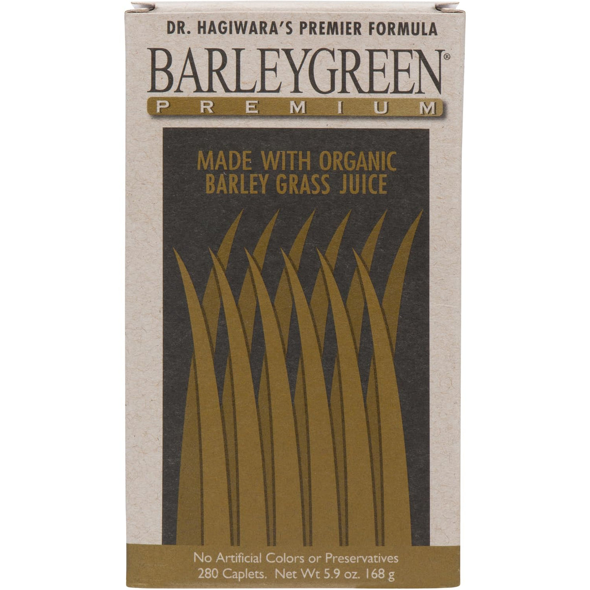 BARLEYGREEN Dr. Hagiwara's Original Premium w/Kelp - Organic Barley Grass Juice Powder 8.5oz (240g) - 40 Servings
