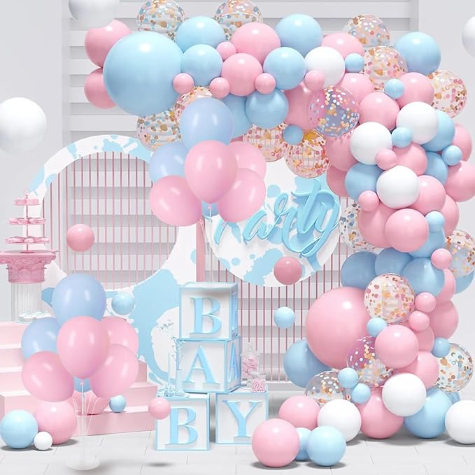 6 Sets Balloon Stand Kits, Balloon Sticks with Base for Table Centerpieces Graduation Birthday Baby Shower Gender Reveal Party Decorations