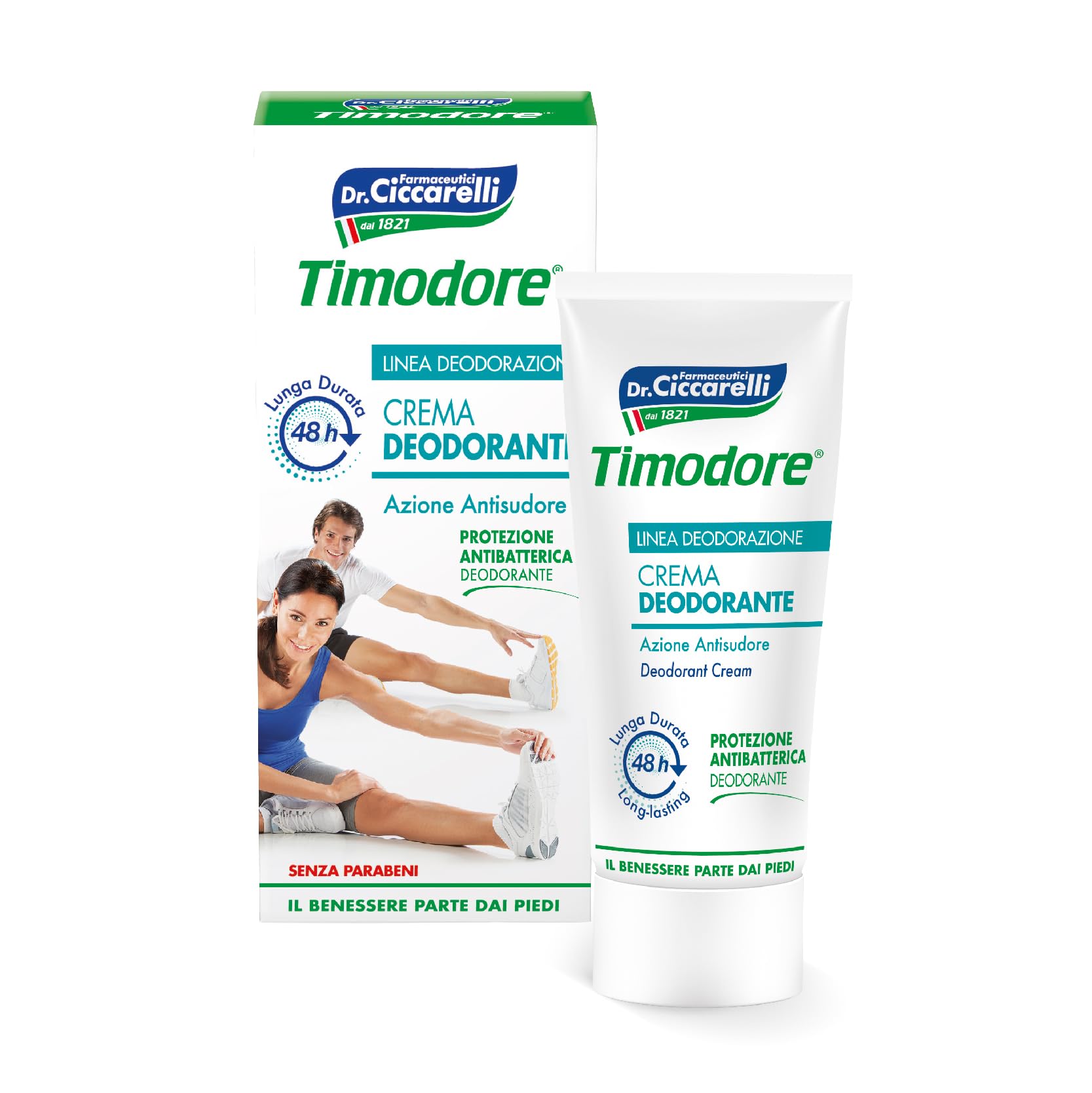 Dr. Ciccarelli Timodore Cream Deodorant 48-sweat H Action Line Deodorisation 50ml
