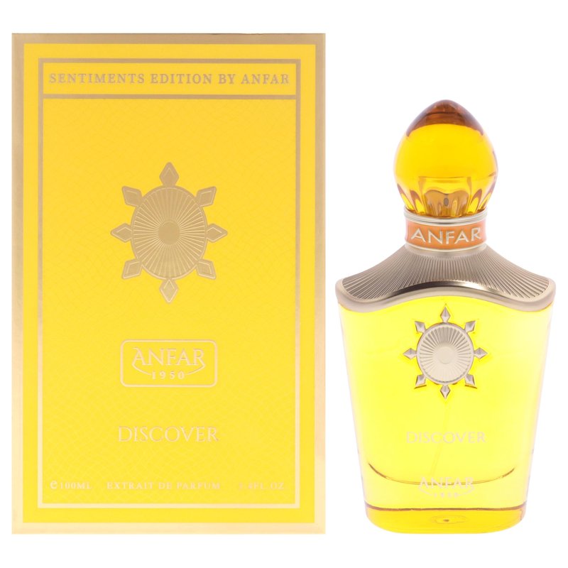 Anfar Discover for Men - 3.4 oz Extrait De Parfum Spray