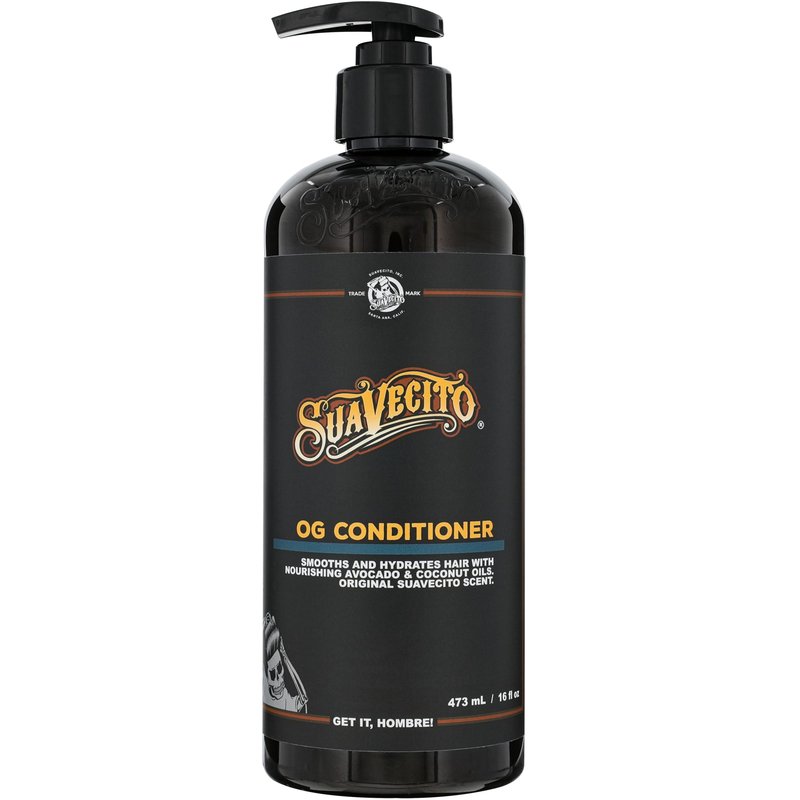 Suavecito Hair & Body Essentials Bundle: Original Hold Hair Styling Pomade, Moisturizing Body Soap, Hydrating Shampoo & Nourishing Conditioner