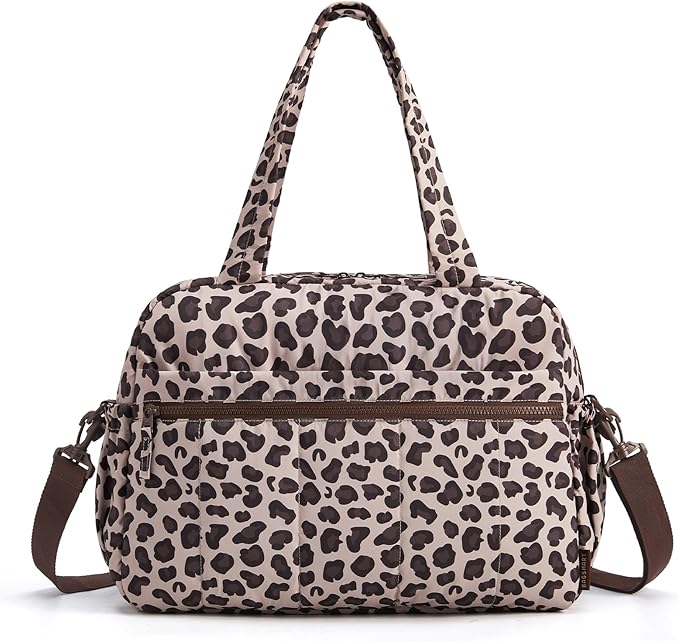 BAGSMART Gym Bag for Women, Duffle Bag for Travel with Wet Pocket, Lightweight Carry on Weekender Duffel, Water Resistant