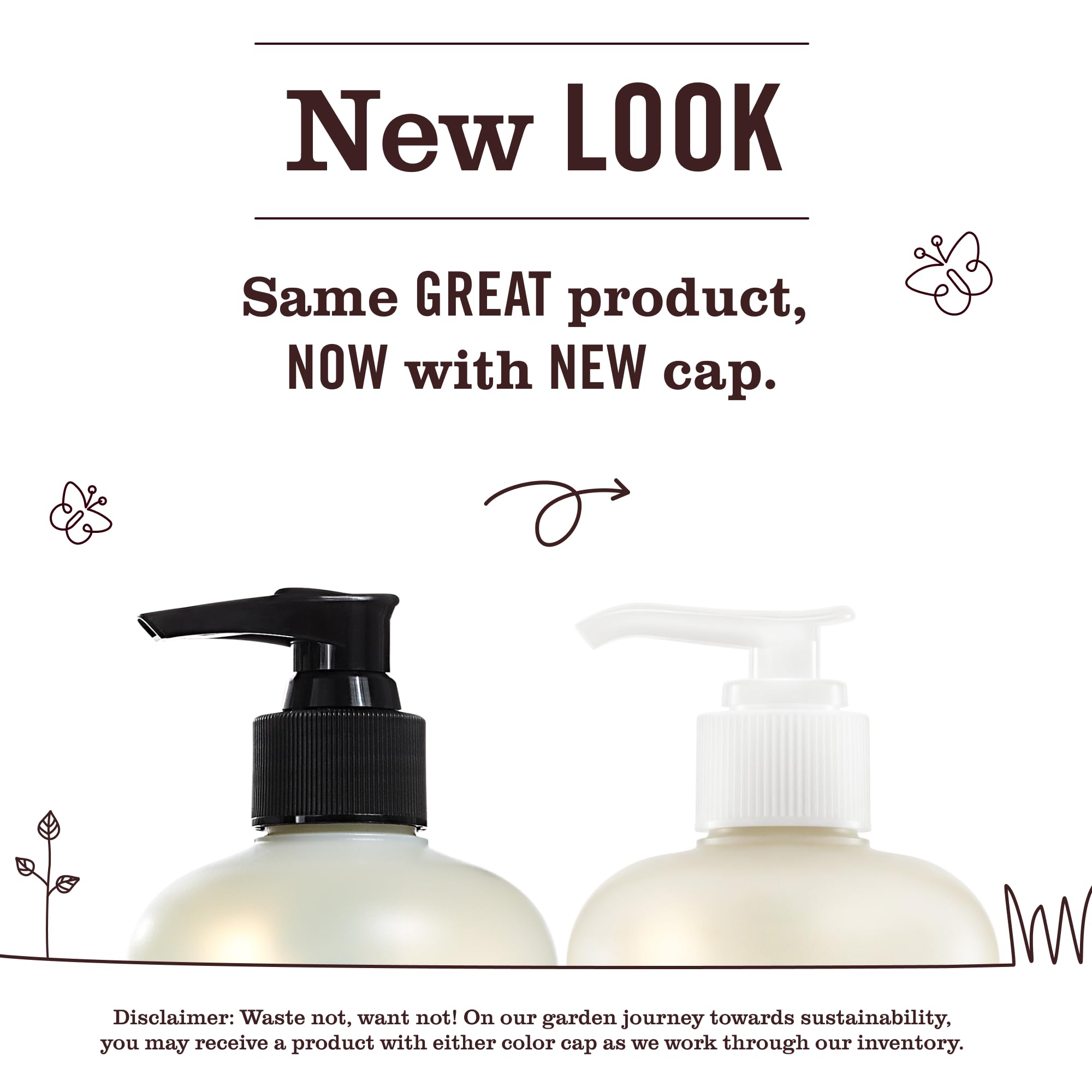 Mrs. MEYER'S Liquid Hand Soap, Rainwater Scent, Set includes 33 oz. Refill & 12.5 oz. bottle