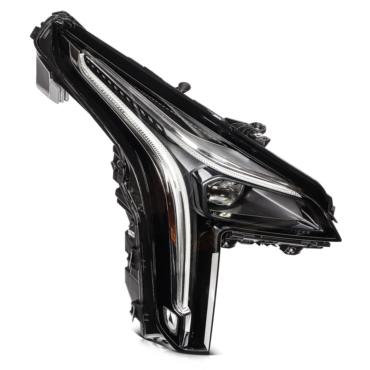 LBRST Headlight Fit 2019-2021 for XT4 Chrome Housing Right Headlight Assembly GM2503502