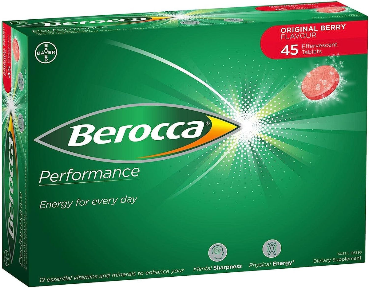 Berocca Performance Original 45 Effervescent Tablets