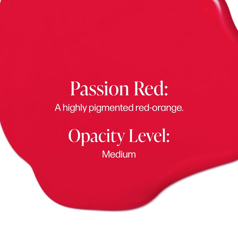 Perma Blend Passion Red - Bright Cool Red Tattoo Ink for Permanent Makeup - Lip Blush Microblading Ink to Enhance Lip Color - Lip Blushing & Lip Tattoo Supplies - Vegan (0.5 oz)