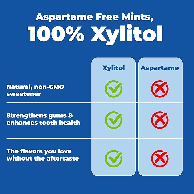 Epic 100% Xylitol Mints - Aspartame Free, Sugar Free - Cinnamon Flavored Mints, 1000 Pieces (Pack of 1)