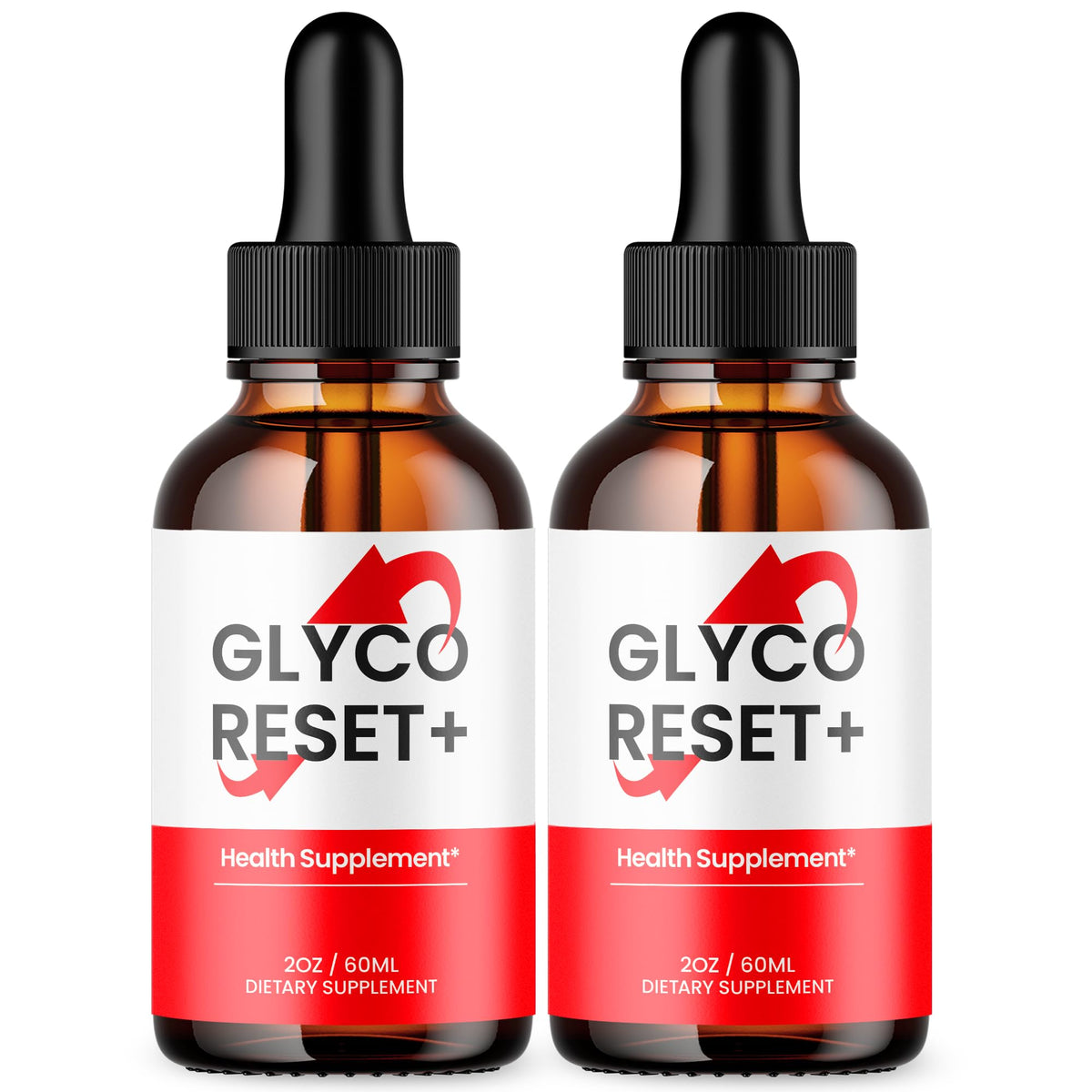 (2 Pack) Glyco Reset Drops, GlycoReset Drops with All Natural Ingredients, Advanced Overall Health and Wellness Vitamin Formula Maximum Strength Active Lifestyle Multivitamins Support (60 Servings)