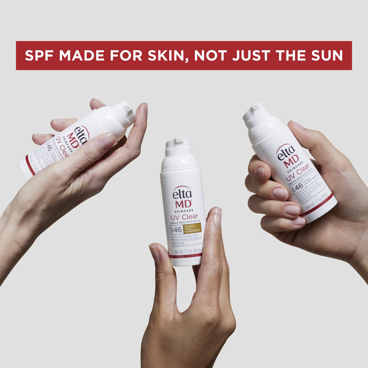EltaMD UV Lotion SPF 30+ Sunscreen Moisturizer for Face and Body, Mineral Based with Zinc Oxide and Hyaluronic Acid for Sensitive Skin, Non-Greasy & Fragrance-Free