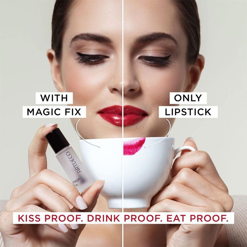ARTDECO MAGIC FIX – lipstick sealer for kiss-proof lips - long-lasting & waterproof - lip care & lip moisturizer - lip gloss with floral scent & woody notes - lip makeup - lip care - 0.16 Fl Oz