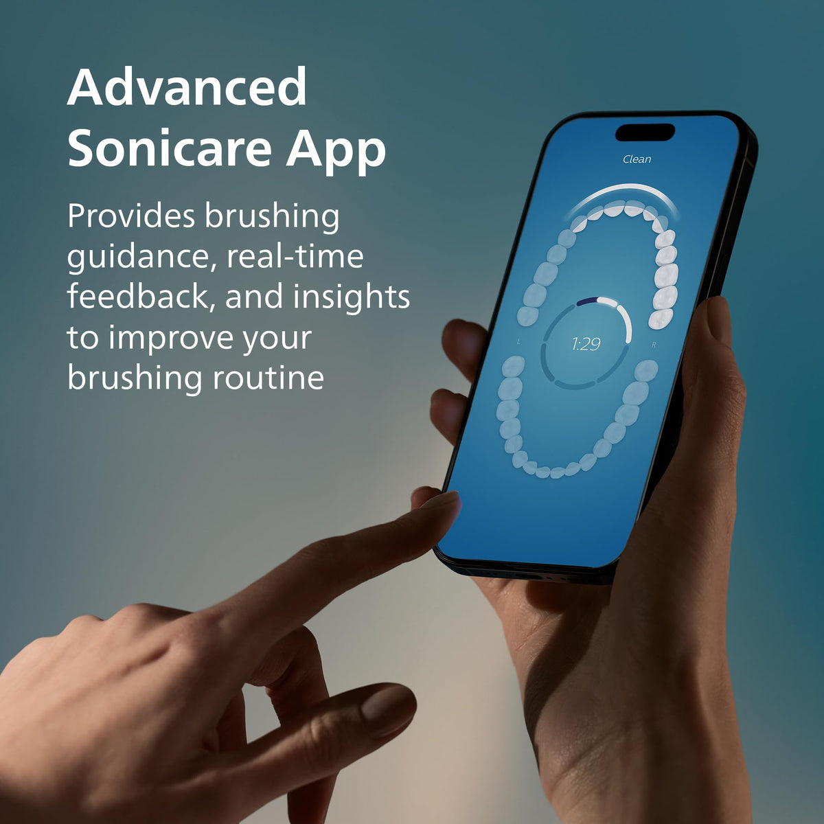 Philips Sonicare DiamondClean Smart 9750 Electric Toothbrush - Sonic Toothbrush with App, Pressure Sensor, 15 Brushing Settings, Replacement Reminder, USB Charging Travel Case, Rose Gold, HX9924/67