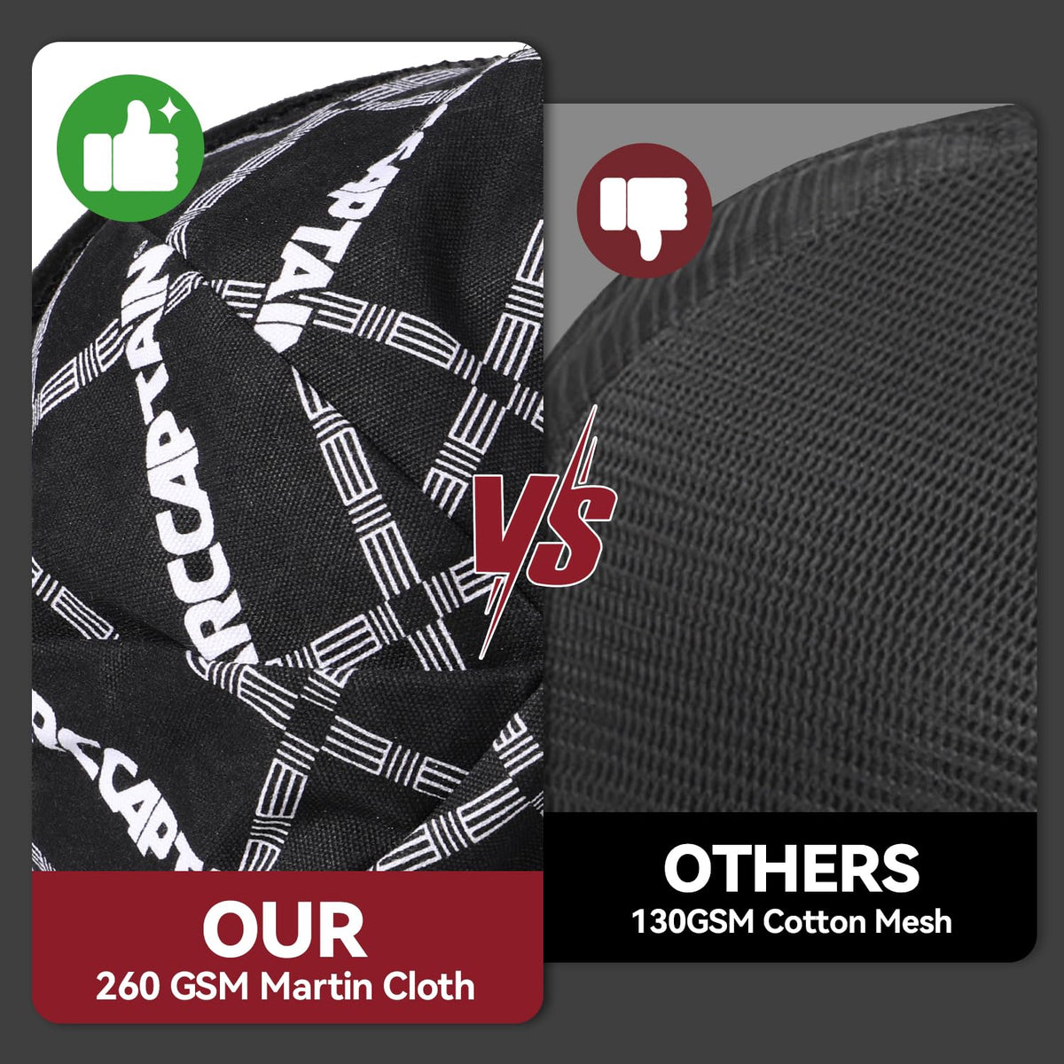 ARCCAPTAIN Reversible Welding Cap, 8 Panel Protective Welders Cap, 10 oz Fireproof Cotton Comforts for Safety and Protection While Welding to Men Women, Black, 7 1/4