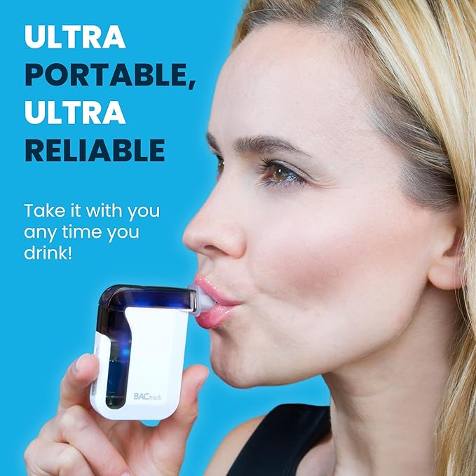 BACtrack Mobile Smartphone Breathalyzer | Professional-Grade Accuracy | Wireless Smartphone Connectivity | Compatible w/ Apple iPhone, Google & Samsung Android Devices | Apple HealthKit Integration