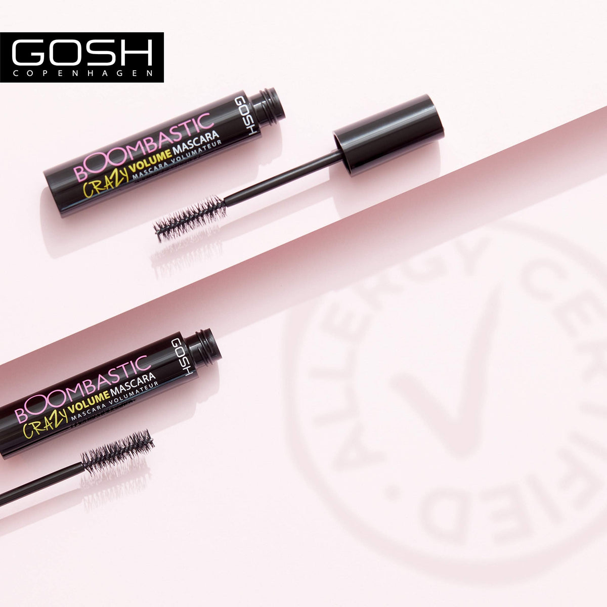 Boombastic Crazy Mascara 001 Extreme Black - Gosh Copenhagen