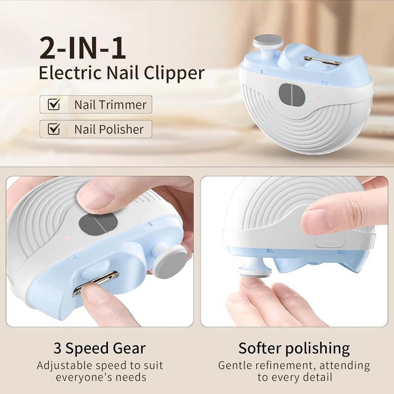 WILDWELLO Premium Nail Clippers – Ergonomic Stainless Steel Nail Clippers, Suitable for Fingernails & Toenails, Durable and Portable Beauty Tools