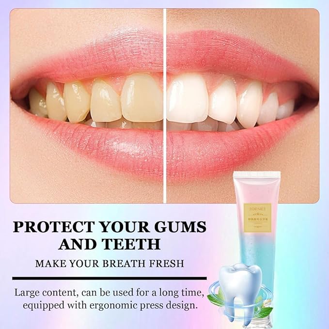 Niacinamide Whitening Toothpaste,Remove Tooth Stains,Improves Gum Health Fresh Breath 3.53 oz/ 100g (1)