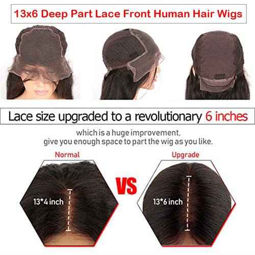 Dreambeauty #18 Blonde Color Lace Front Human Hair Wig for Women Brazilian Remy Glueless Full Lace Human Hair Wig with Baby Hair Pre-Plucked Natural Hairline (20 Inch, 13x6 Lace Front 150% Density)