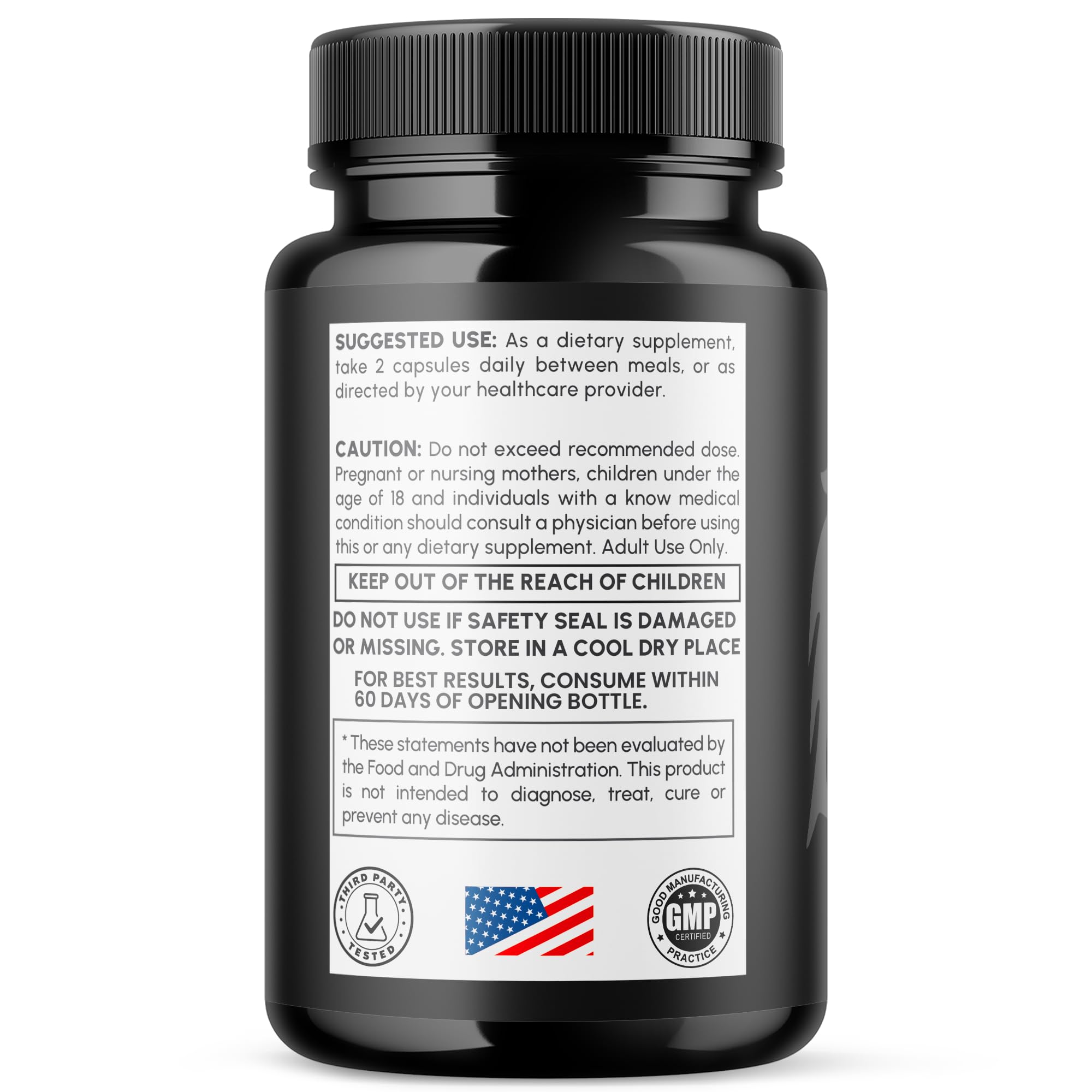 (2 Pack) Horse Gelatin Capsules, Official HorseGelatin Pills for Men with All Natural Ingredients, Advanced Men's Health and Wellness Support Pill, Max Strength Multivitamin Supplement (120 Capsules)