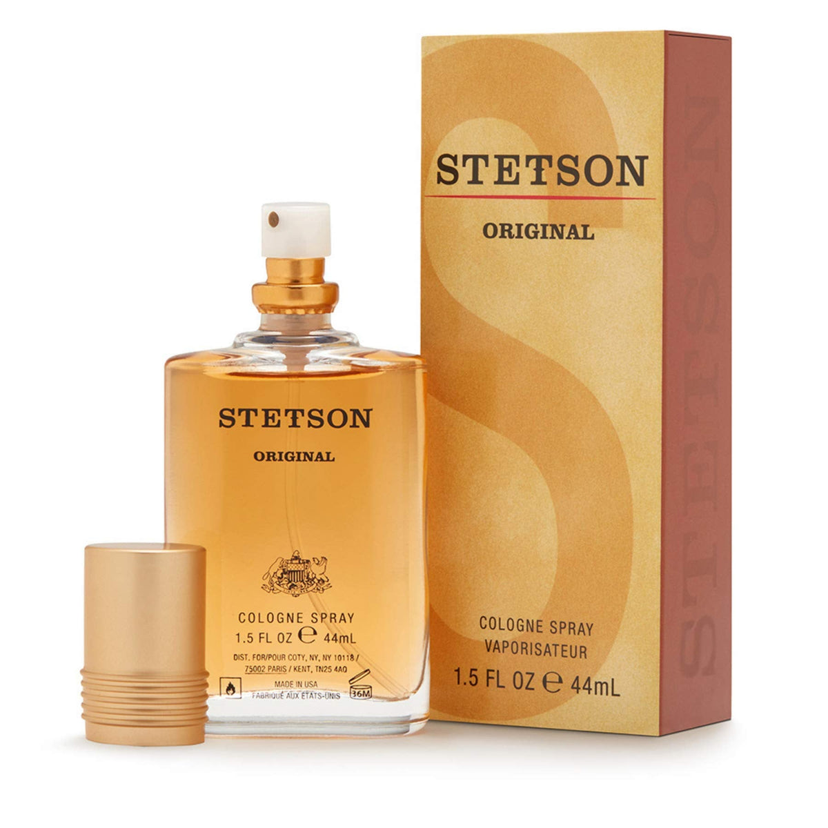 Stetson Original Eau De Cologne Spray 44Ml, Pack Of 2, 1.5 Fl Oz