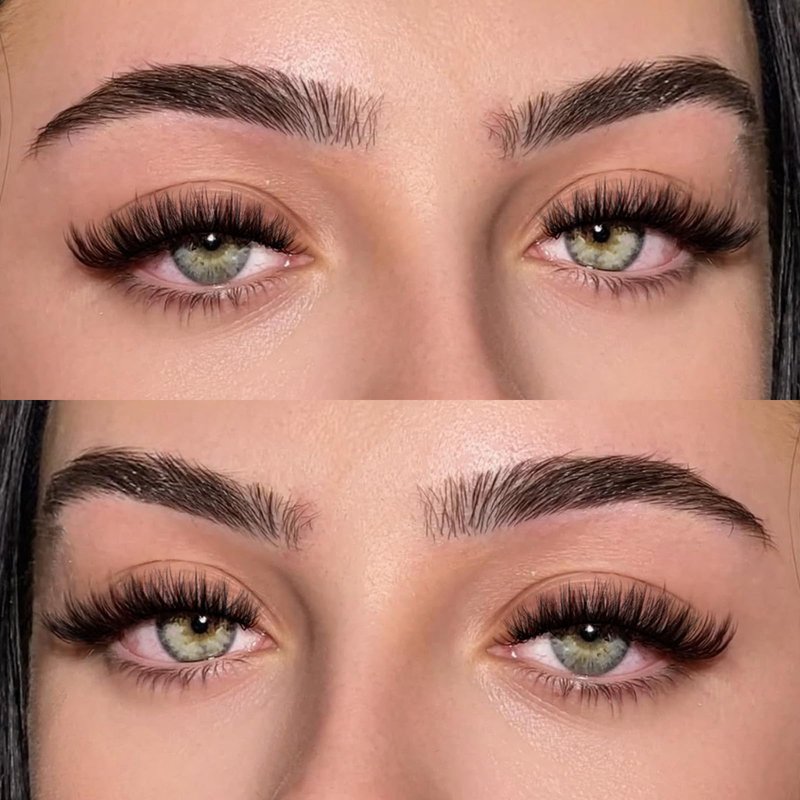 WEIAIDAPD Wispy Lashes Natural False Eyelashes 14 Pairs Cat Eye Lashes Strips 9-14mm Fake Mink Lash Pack Wispies Strip Eyelash Short Small Fluffy Pestañas Postizas for Everyday Wear