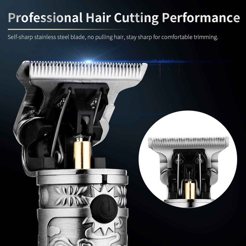 Suttik Professional Hair Clippers for Men Beard Trimmer Set, Cordless Barber Clippers for Hair Cutting Grooming Kit, Rechargeable, LCD Display,Gift for Men