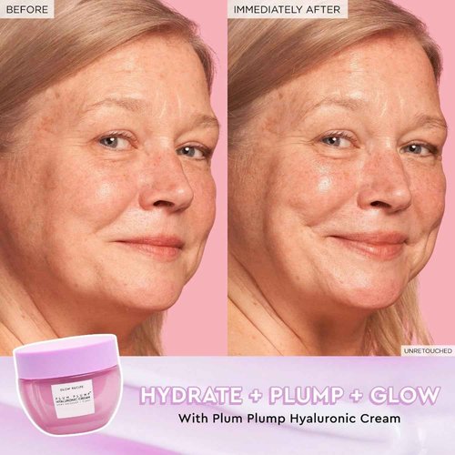 Glow Recipe Watermelon BHA + PHA Pore Tight Facial Toner (40 ml) + Plum Plump Hyaluronic Acid Cream (20 ml) + Niacinamide Bronzing Hue Drops (40 ml) - Skincare Travel Kit for Glowing Skin